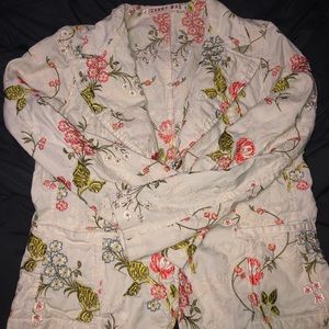 Johnny was floral jacket